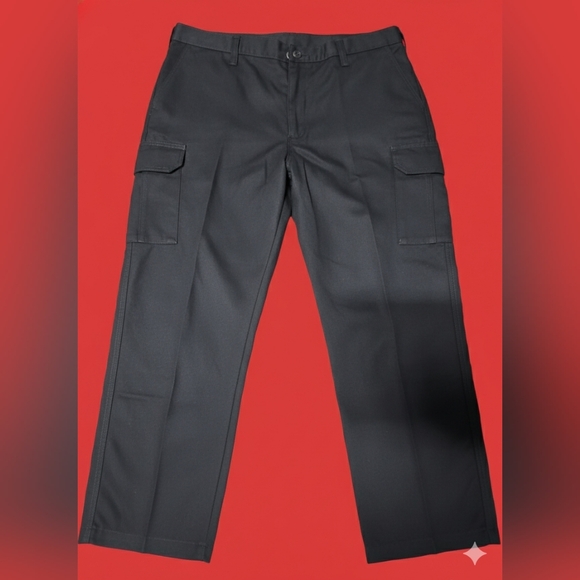 Cintas Other - Men's Black Cargo Pants, COMFORT FLEX